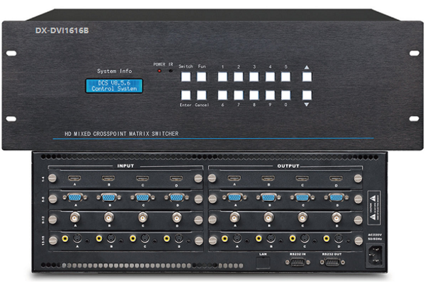 16*16高清混合矩陣主機(jī)